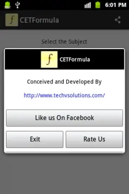 CETFormula android App screenshot 0