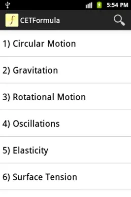 CETFormula android App screenshot 3